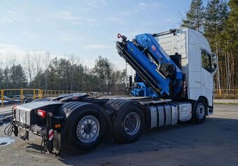 Volvo FH 550 - 6x2 - Tahač+HR-HMF 3220 K-8+Naviják–EURO 6 - 5