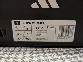 P: adidas Copa Mundial FG Argentina, 43 1/3 - 5