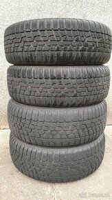 Predám zimné pneu Firestone 205/55 R16 91H na diskoch... - 5