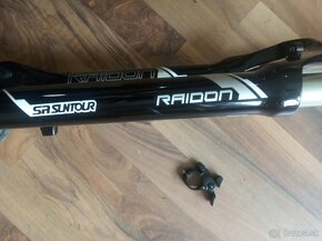 Odpružená vidlica 27.5"  SR Suntour vzduchová Disc - 5