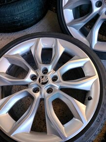 4ks alu disky orig. Škoda 5x112 R19 pneu 235/35 r19 - 5