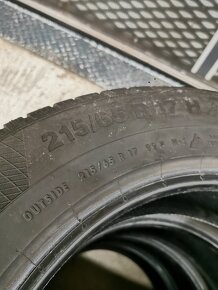 Continental zimné pneumatiky 215/65 R17 99H 2018 - 5