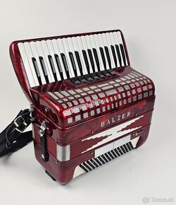 Taliansky akordeon harmonika BALZER 96 bas - 5