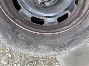 Peugeot 208 plechové disky letné pneu Michelin 185/65 R15 - 5