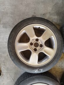 Predám elektróny 4x100, 185/55 R15 - 5