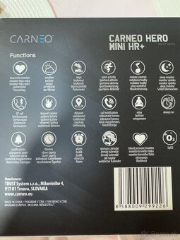 Smart hodinky Carneo hero mini HR+ strieborné - 5