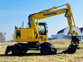 Kolesové rypadlo Komatsu PW148-10) - 5