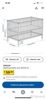 Detská posteľ IKEA - 5