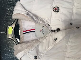 MONCLER originál white damska vesticka M/L - 5