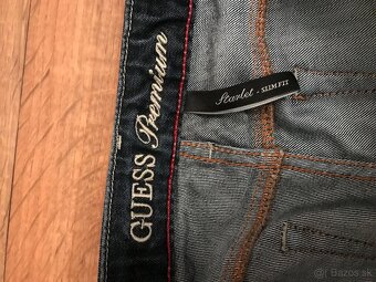 NOVÉ GUESS premium originál damske rifle w28 S/M - 5