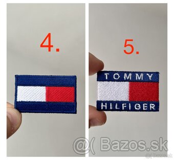 Nášivky - Tommy Hilfiger - nové, nepoužité - 5