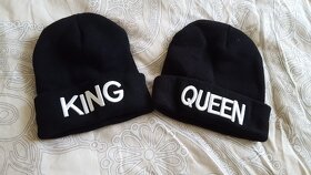 ♥ Čiapky King&Queen ♥ - 5