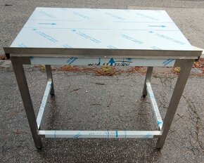 Nerezový stôl, pracovné stoly - 5