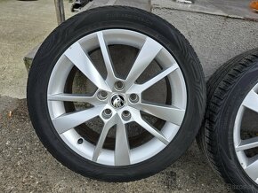 Zimne kolesa Skoda Octavia 5x112 r17 225/45 r17 - 5