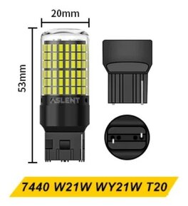 Auto LED žiarovky s päticou W21W - 5