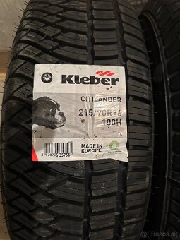 Predám nové 4 pneumatiky 215/70 R16 - 5