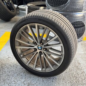 R19 BMW style 635 + premiove letne pneu - 5