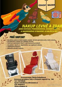 Luxusní Spa pedikérské křeslo béžové AKCE - 5