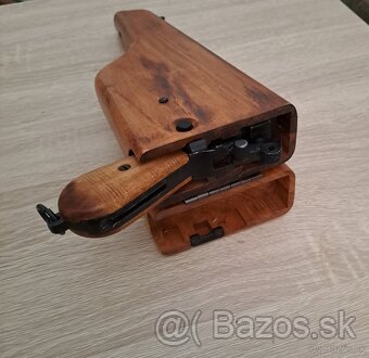 Replika pištole Mauser C96 s púzdrom. - 5