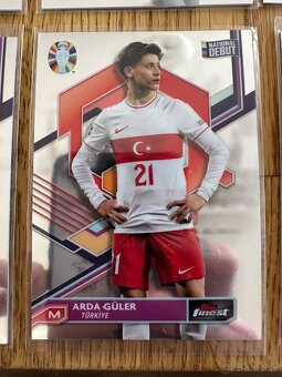 TOPPS FINEST EURO 2024 FUTBALOVÉ ZBERATEĽSKÉ KARTY KARTIČKY - 5