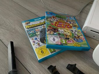 Nintendo WiiU biele 8GB+64GB SD karta - 5