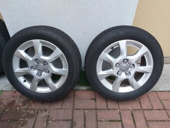 ALU Disky z audi A4 205/55 R16  ET50 - 5