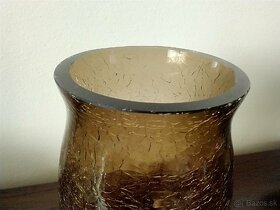 Krakelovaná váza - Nový Bor - 5