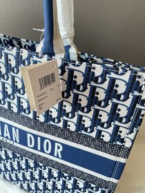 Taška Christian Dior Tote Bag - tmavomodrá - 5