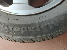 205/60R15 letné pneu Matador +alu disky 6.5x15ET43 - 5