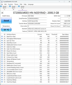 Pevny disk 2.5" Seagate Spinpoint M9T 2TB - 5