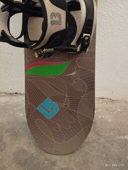 147 cm damsky/dievcensky snowboard BURTON + viazanie - 5