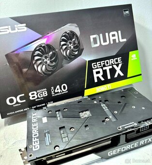 Asus nvidia RTX3060ti, 8GB, OC edtion, RGB - 5