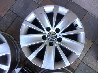 Alu disky VW R16, 5x112, 6,5x16 č.13d - 5