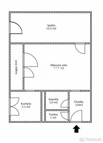 BEDES | Slnečný 2 izb. byt, 44 m2 na Juhu, Trenčín - 5