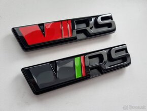 SKODA VRS LOGO RS NAPIS ZNAK RS - 5