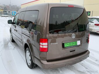 ► VW CADDY MAXI 1,6 MPI BEN/LPG - 7 MÍST, PARK. SENZORY ◄ - 5