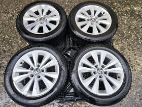 Alu sada =5x112= VW GOLF = s pneu =205/55 R16 - 5