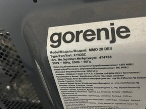 Gorenje mikrovlnka - 5