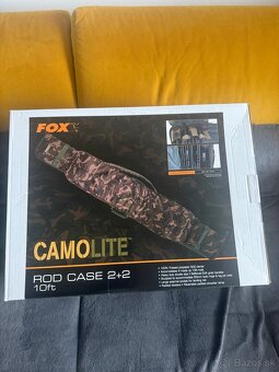 Fox Camolite Rod case 2+2 10 ft - 5