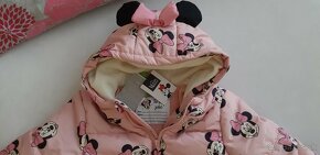 Dievčenská bunda Minnie Mouse 98 / 110 - Nová - 5