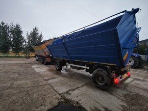 MAN nákladné auto 6x4 - sklápač  +  Kassbohrer príves - 5