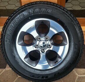 5x alu orig. Jeep Wrangler, bicolor, R18 5x127, NOVÉ - - 5