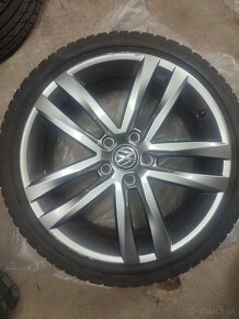 Predám hliníkové disky 5x112r18 Orig. VW - 5