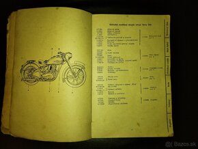 Jawa 250 Perák zoznam náhradných dielov - 5