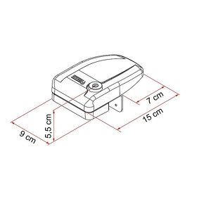 Nový zámok na dvere karavanu FIAMMA - 5
