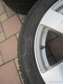 17" AL disky Dezent 112 rozteč so zimnymi pneu 215/55R17 98 - 5