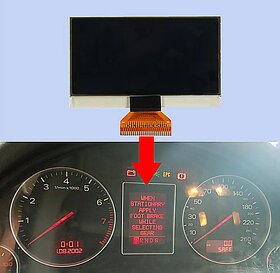 LCD displej Audi A4 B6 B7 2002 - 2008 - 5