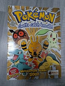 Pokemon 2001 samolepky - 5