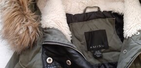 Dámska khaki parka Amisu 36 - 5