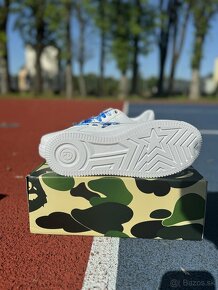 A Bathing Ape Bape Sta Low ABC Camo White Blue (2022) - 5